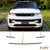 Gloss Black Dynamic Front Bumper bar Lower & Side Trim Bodykit for LAND ROVER Range Rover Sport L461 2022 - 2025 - Mars Performance